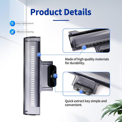 Vacuum Replacement Parts Main Brush Cover Compatible with Tineco iFloor 3/ Floor One S3 Cordless Vacuum Cleaners,Wet Dry Vacuum Cleaner Accessories