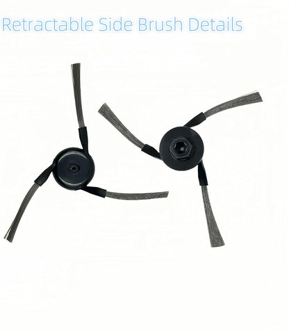 Replacement Parts Accessories For Dreame X40 Ultra Complete L40 Ultra X40 Master MOVA P10 Pro Ultra Mop Pads X6; Dust bag X4; Filter HEPA X4; Main Brushes X2; Side Brushes X4