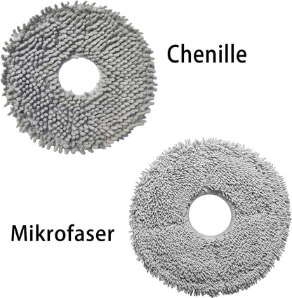 Replacement Parts Accessories For Dreame X40 Ultra Complete L40 Ultra X40 Master MOVA P10 Pro Ultra Mop Pads X6; Dust bag X4; Filter HEPA X4; Main Brushes X2; Side Brushes X4