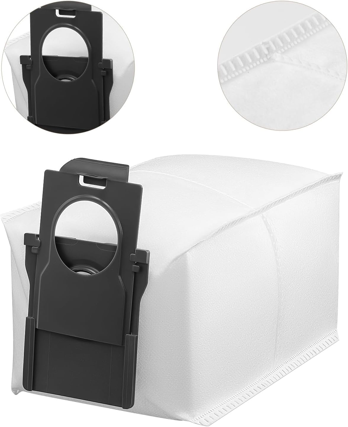 Replacement Parts Accessories For Dreame X40 Ultra Complete L40 Ultra X40 Master MOVA P10 Pro Ultra Mop Pads X6; Dust bag X4; Filter HEPA X4; Main Brushes X2; Side Brushes X4