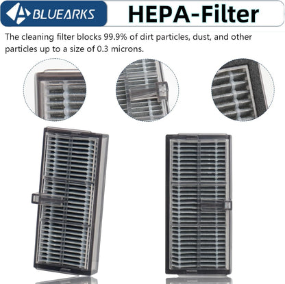 23Pcs Replacement Parts for Dreame L10s Ultra Gen 2/L10s Pro Heat Ultra/X30 Ultra Vacuum Cleaner Accessories Kit,1 Main Brush 4 Hepa Filters 6 Side Brush 6 Vacuum Bags 6 Mop Pads