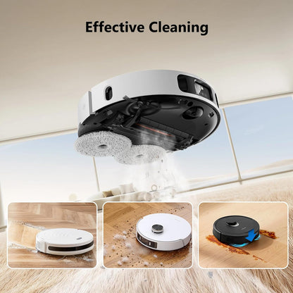 Robot Vacuum Mop Pads, Compatible with Dreame X40 Ultra, L10s Ultra, L10s Pro Ultra, L10s Plus, L40 Ultra, L30 Ultra, X30 Ultra, L20 Ultra – Reusable & Washable Wet Mopping Pads (6Pcs)