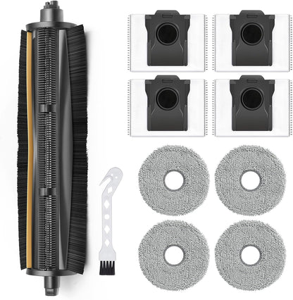 10Pcs TriCut-Brush for Dreame X40 Ultra/ X30 Ultra/ L30 Ultra/ L10s Ultra/ L20 Ultra/ L10s Pro Ultra/ L40 Ultra, for MOVA P10 Ultra/ P10 Pro Ultra/ P50 Pro Ultra Parts Accessories Kit