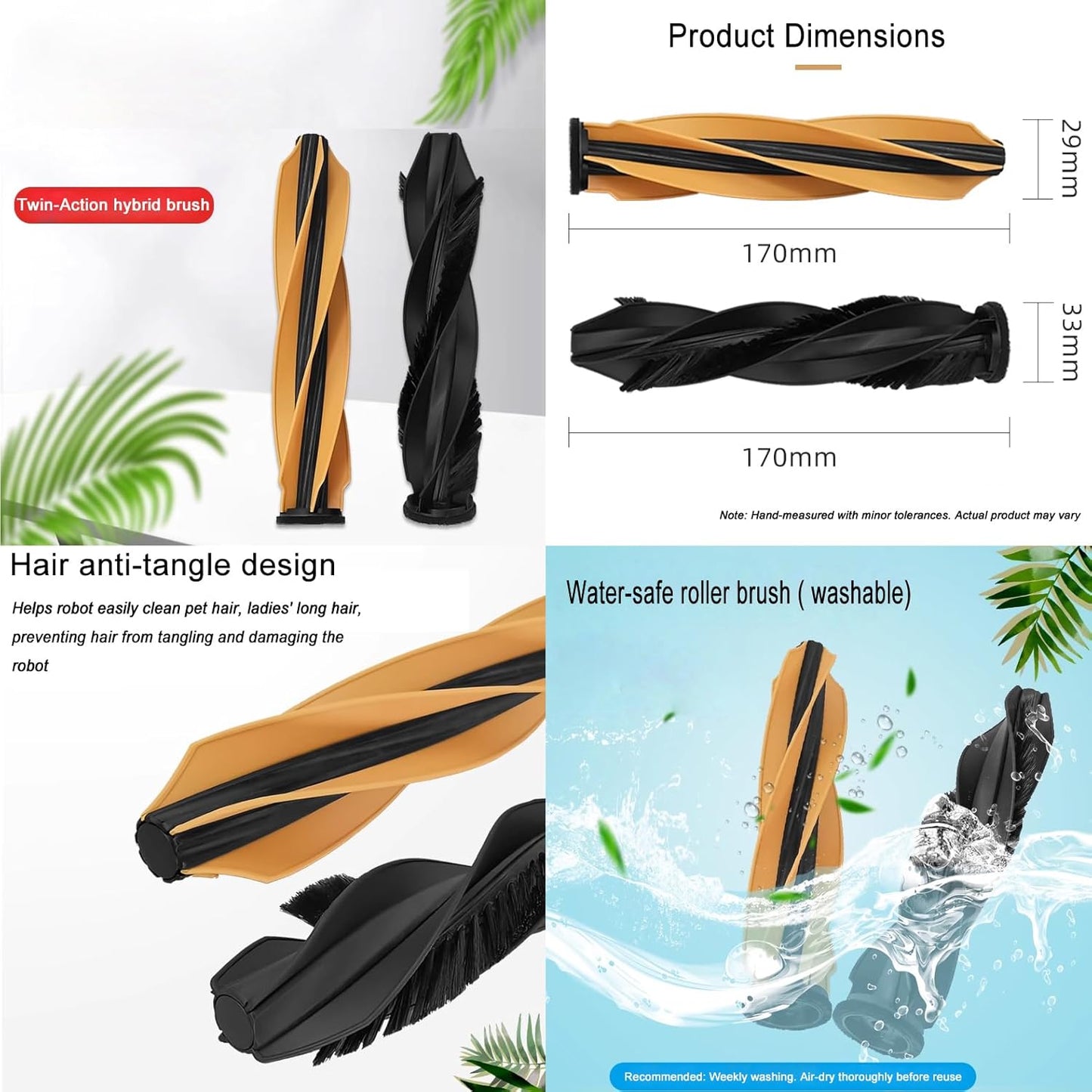 Dreame X50 Ultra Replacement Parts Accessories for Dreame X50 Ultra Complete L50 Ultra X50 Master L40s Pro Ultra MOVA V50 Mop Pads X6 Dust Bags X4; HEPA Filter X4; Main Brushes X2; Side Brushes X4