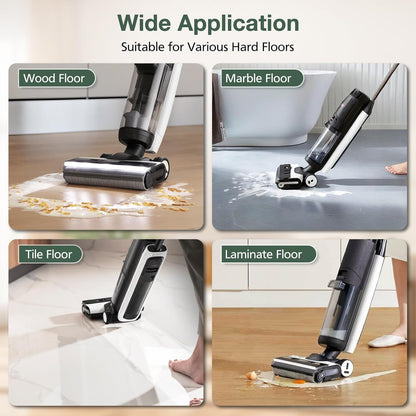 Version 1 - FW200300US S7 PRO Brush Roller and HEPA Filter Set Compatible with Tineco Floor ONE One S7 PRO Cordless Wet Dry Vacuum Cleaner, 2+3 Pack (NOT Fit Version 2 - FW221100US)