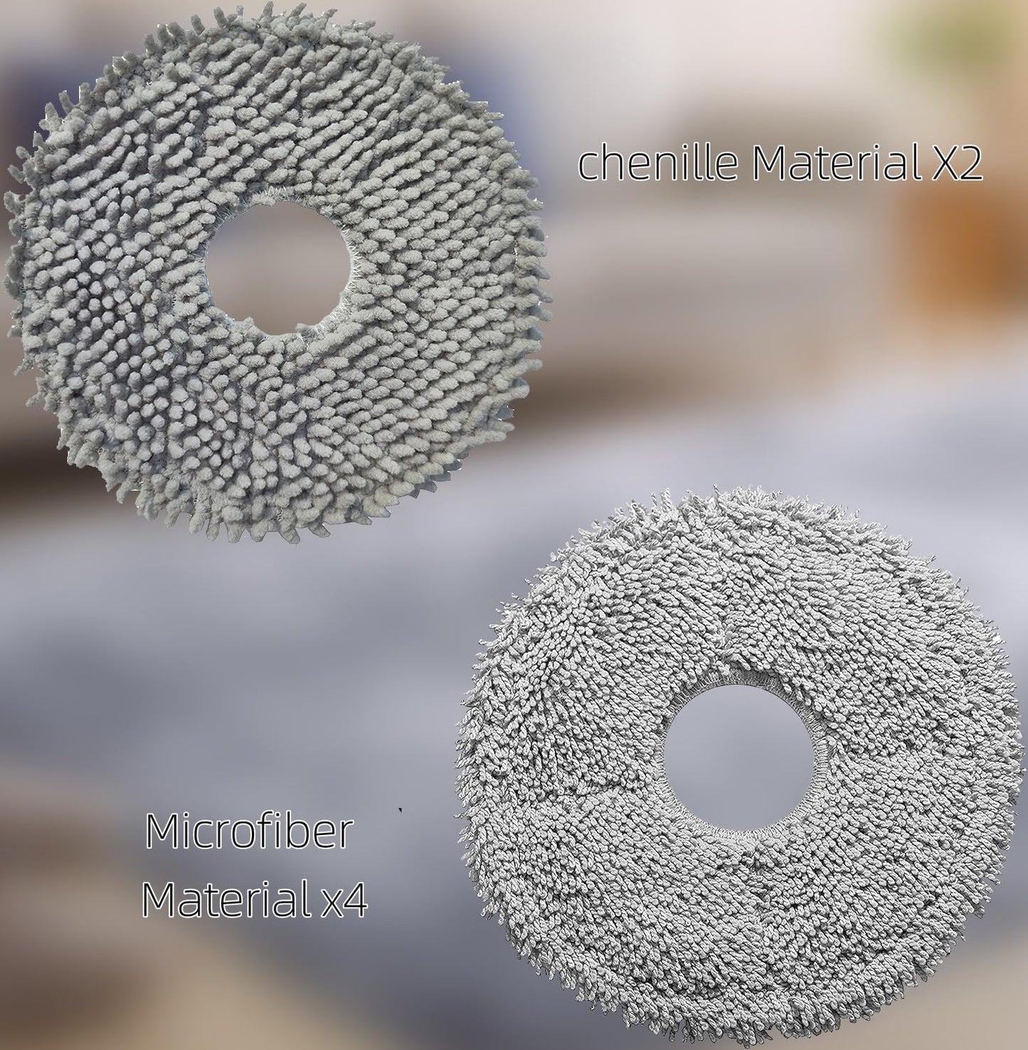 Dreame L20 Ultra Replacement Accessories for Dreame L20 Ultra / L30 Ultra Robot Vacuum:6 HEPA Filters 6 Side brushes 6 Mop Pads 6 Dust Bags 2 Main Brush Cleaning Brush 25 Packs