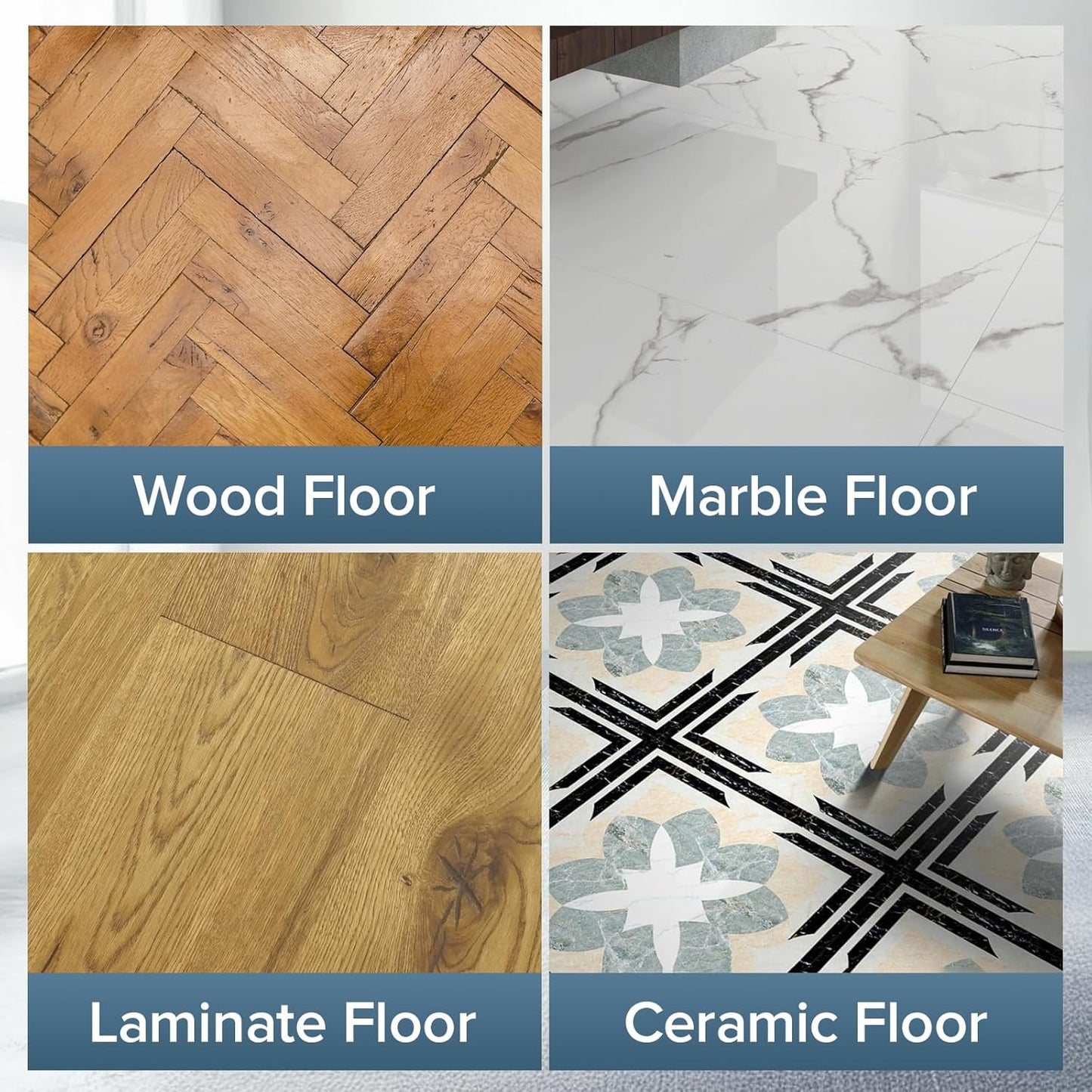 4 Main Brushes Accessories for Dreame L40 Ultra, X40 Ultra,L30 Ultra,L20 Ultra,L10s Pro Ultra,L10s Ultra,L10s Pro,X20 Pro Plus,X30 Ultra,S10 Pro Ultra, xiaomi X10, X20 series Vacuum