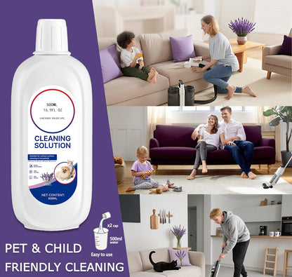 2 Packs Floor Cleaner Lavender Scent Compatible with Tineco Cleaning Solution Rifill Deep Cleaning for Tineco Vacuum Mop Solution, for iFloor Series & Floor One Cleaner Solution, Residue & Streak Free