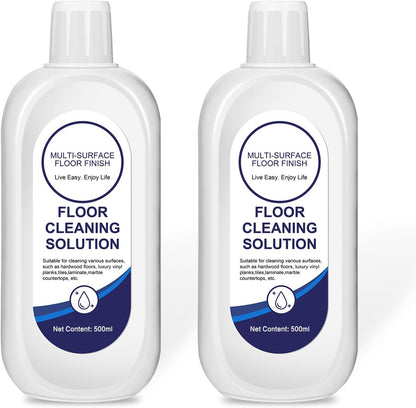 Multi-Surface Floor Cleaning Solution Compatible with Tineco, Cleaner Refill for All Mopping Robot Vacuums and Cordless Wet/Dry Mops (500ml, Original)