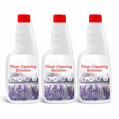 Lavender Floor Cleaning Solution,Compatible With Roborock Robot Vacuum And Mop Cleaner, Deep Cleans For Multiple Hard Floors, Suitable With All Robot Vacuums With Mopping 480ml